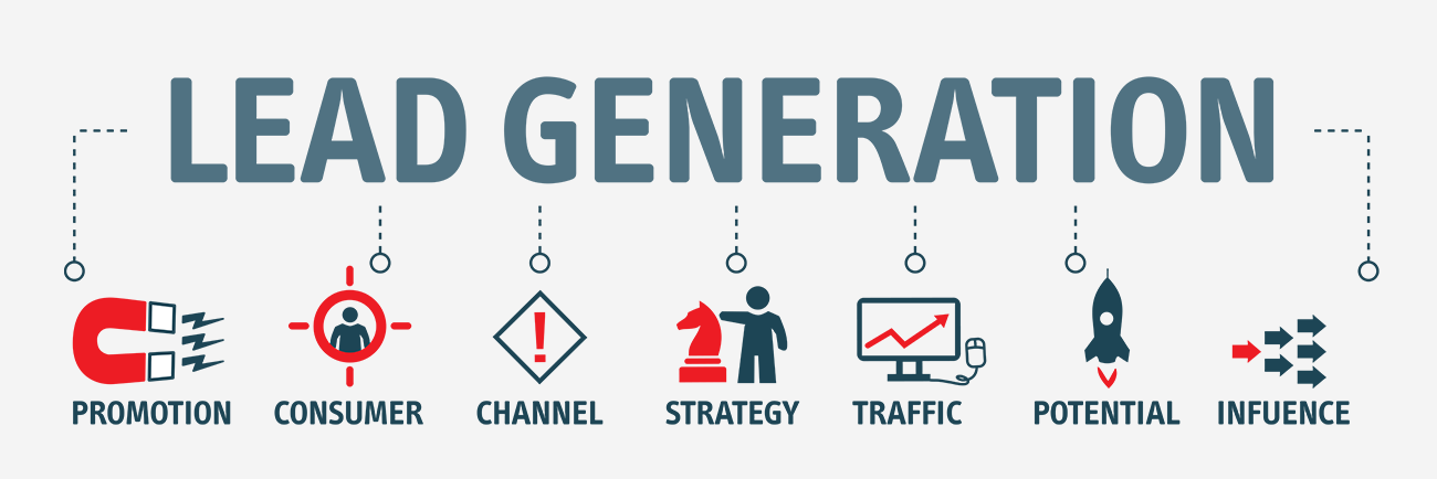 Lead generation services process for generating business leads