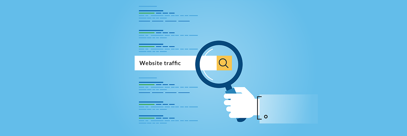 Website traffic rankings keyword search on google search engine
